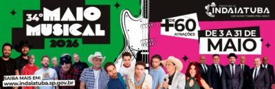 Maio Musical 2026: Programação completa do festival em Indaiatuba